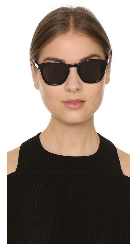 shopbop ysl sunglasses|Saint Laurent SL 28 Sunglasses .